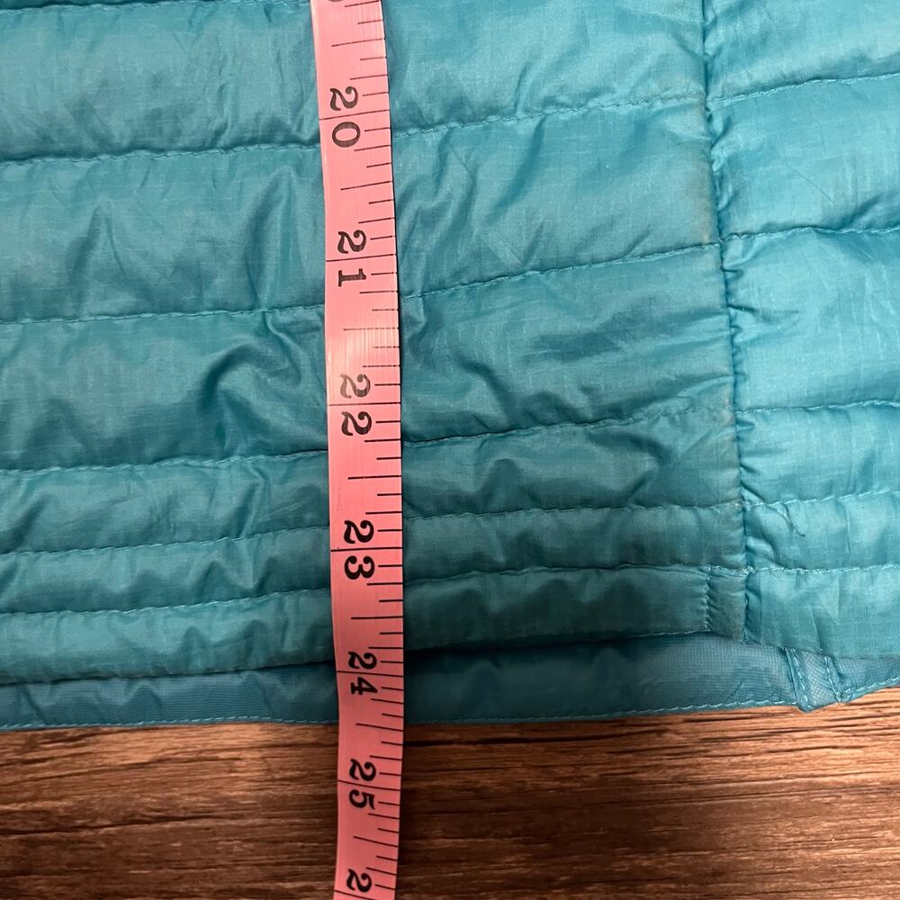 Patagonia Down Shirt Jacket Women XS Teal Blue Packable Puffer 84750 Ultralight - Picture 9 of 9